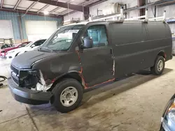 Salvage trucks for sale at Eldridge, IA auction: 2016 Chevrolet Express G3500