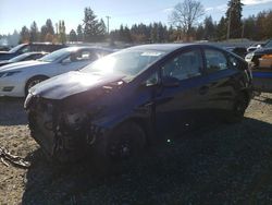 Salvage cars for sale from Copart Graham, WA: 2014 Toyota Prius