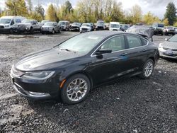 Chrysler 200 Vehiculos salvage en venta: 2015 Chrysler 200 C