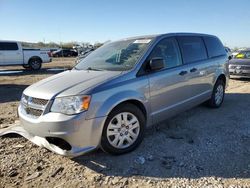 Salvage cars for sale at Kansas City, KS auction: 2019 Dodge Grand Caravan SE