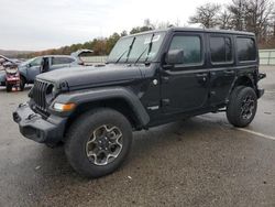 Jeep salvage cars for sale: 2021 Jeep Wrangler Unlimited Sport