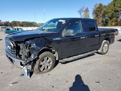 Salvage cars for sale from Copart Dunn, NC: 2015 Ford F150 Supercrew