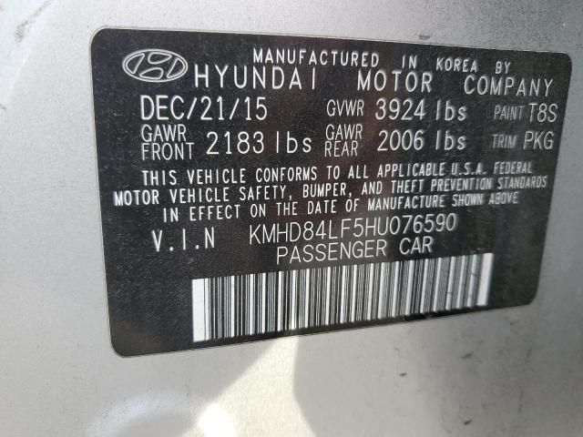 2017 Hyundai Elantra SE