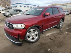 Dodge Durango Limited Vehiculos salvage en venta: 2015 Dodge Durango Limited