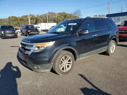 Salvage cars for sale at Ham Lake, MN auction: 2015 Ford Explorer XLT