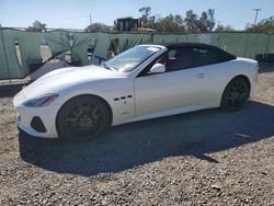 Salvage cars for sale at Riverview, FL auction: 2019 Maserati Granturismo S