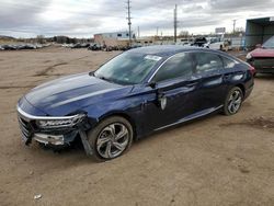 Salvage cars for sale at Colorado Springs, CO auction: 2019 Honda Accord EXL