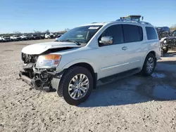 Nissan salvage cars for sale: 2015 Nissan Armada Platinum