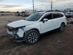 Salvage cars for sale at Colorado Springs, CO auction: 2016 Subaru Outback 2.5I Limited