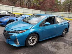 Salvage cars for sale at Brookhaven, NY auction: 2021 Toyota Prius Prime LE