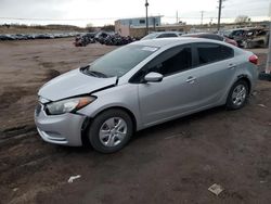 Salvage cars for sale from Copart Colorado Springs, CO: 2015 KIA Forte LX