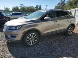 Salvage cars for sale at Riverview, FL auction: 2019 Lincoln MKC Reserve