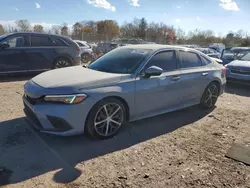 Salvage cars for sale at Chalfont, PA auction: 2022 Honda Civic Touring