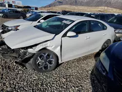 Salvage cars for sale at Farr West, UT auction: 2021 KIA Forte FE