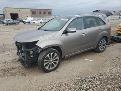 Salvage cars for sale at Kansas City, KS auction: 2015 KIA Sorento SX