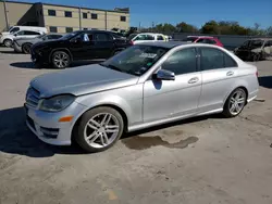 Salvage cars for sale at Wilmer, TX auction: 2013 Mercedes-Benz C 250