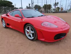 Ferrari salvage cars for sale: 2003 Ferrari 360 Modena