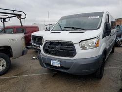 Salvage trucks for sale at Moraine, OH auction: 2017 Ford Transit T-350