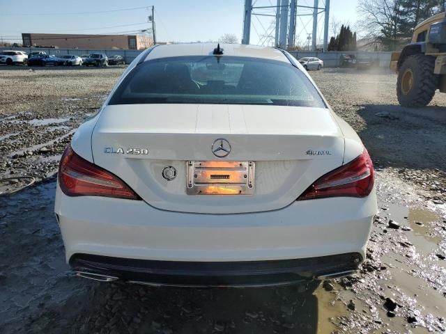 2018 Mercedes-Benz CLA 250 4matic