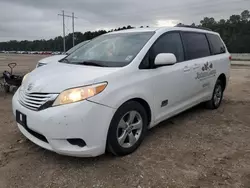 2015 Toyota Sienna LE en venta en Greenwell Springs, LA