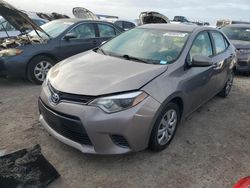 Salvage cars for sale at Riverview, FL auction: 2015 Toyota Corolla L