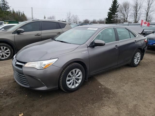 2017 Toyota Camry Hybrid