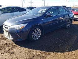 Salvage cars for sale at Elgin, IL auction: 2015 Toyota Camry Hybrid