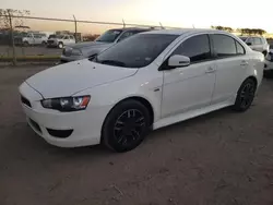 Salvage cars for sale at Houston, TX auction: 2015 Mitsubishi Lancer ES