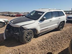 Jeep Grand Cherokee salvage cars for sale: 2017 Jeep Grand Cherokee Trailhawk