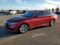 Honda salvage cars for sale: 2020 Honda Accord LX