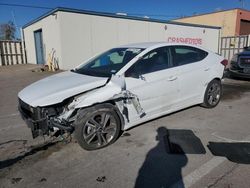 Salvage cars for sale at Anthony, TX auction: 2018 Hyundai Elantra SEL