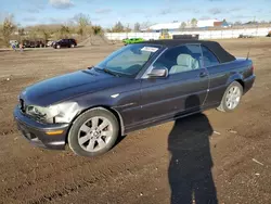 Vehiculos salvage en venta de Copart Columbia Station, OH: 2005 BMW 325 CI