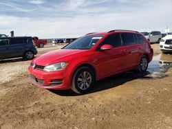 Volkswagen Golf Vehiculos salvage en venta: 2016 Volkswagen Golf Sportwagen S