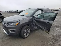 Jeep salvage cars for sale: 2017 Jeep Compass Limited