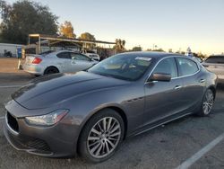 Maserati salvage cars for sale: 2015 Maserati Ghibli S