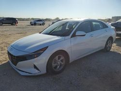 Salvage cars for sale at San Antonio, TX auction: 2021 Hyundai Elantra SE