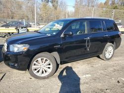 Toyota salvage cars for sale: 2009 Toyota Highlander Hybrid Limited