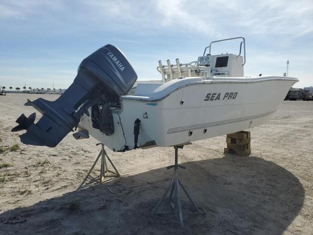 2003 Sea Pro Boat