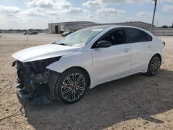 Salvage cars for sale at San Antonio, TX auction: 2021 KIA Forte GT