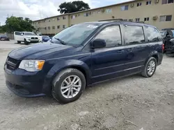 Salvage cars for sale from Copart Opa Locka, FL: 2013 Dodge Grand Caravan SXT