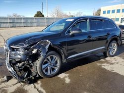 Salvage cars for sale at Littleton, CO auction: 2021 Audi Q7 Premium Plus