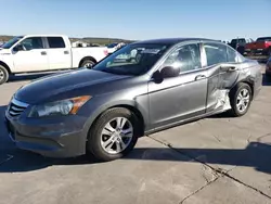 Salvage cars for sale at Grand Prairie, TX auction: 2012 Honda Accord SE