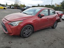 Toyota salvage cars for sale: 2019 Toyota Yaris L