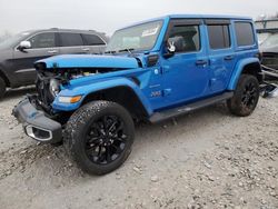 Jeep salvage cars for sale: 2023 Jeep Wrangler Sahara 4XE