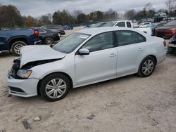 Volkswagen Vehiculos salvage en venta: 2017 Volkswagen Jetta S