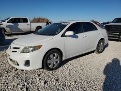 Salvage cars for sale at auction: 2011 Toyota Corolla Base