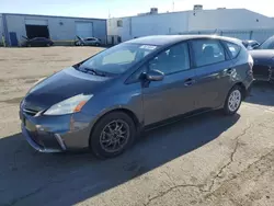 Salvage cars for sale at Vallejo, CA auction: 2013 Toyota Prius V