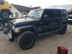 Jeep salvage cars for sale: 2018 Jeep Wrangler Unlimited Sahara