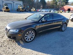 Salvage cars for sale at Mendon, MA auction: 2015 Audi A7 Premium Plus