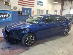 Salvage cars for sale from Copart Angola, NY: 2019 KIA Forte FE